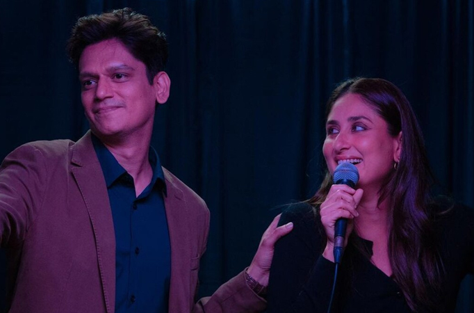 Vijay Varma and Kareena Kapoor Khan celebrate with playful pout selfie.